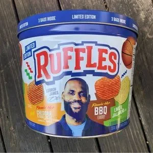 Other | Limited Edition Lebron James Ruffles Nba Tin | Poshmark